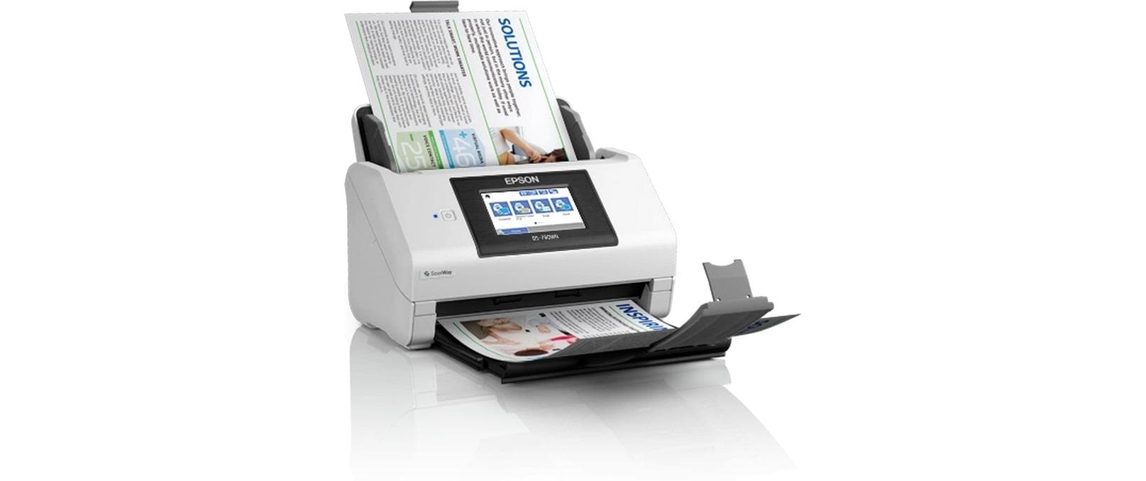 Epson WorkForce DS-790WN – Dokumentenscanner, A4, Duplex, 45 ppm, 600 dpi, ADF 100 Blatt, WLAN, USB