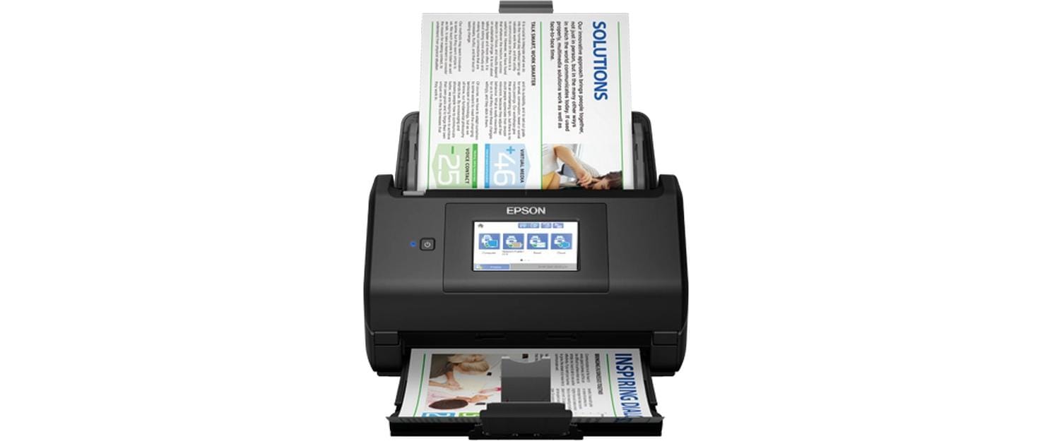 Epson WorkForce ES-580W – Dokumentenscanner, A4, Duplex, 35 ppm, 600 dpi, ADF 200 Blatt, WLAN, USB