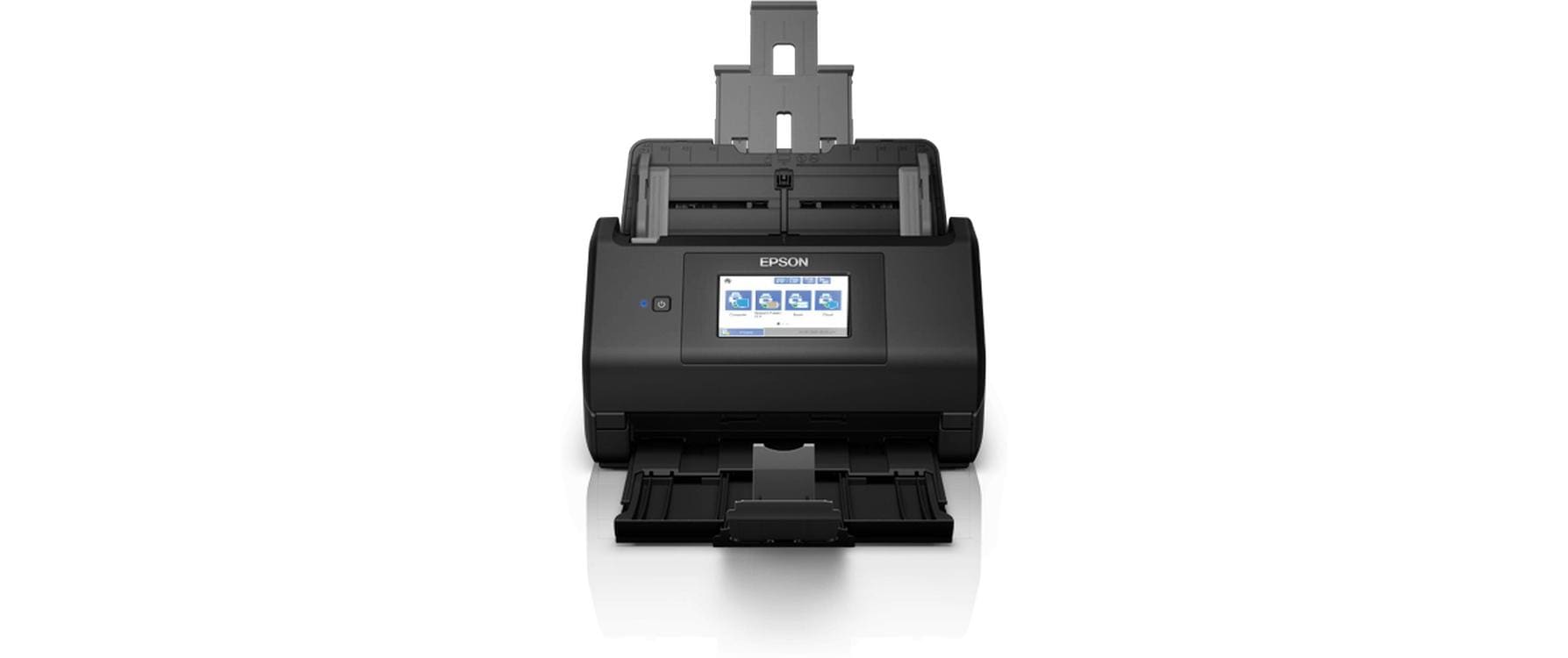 Epson WorkForce ES-580W – Dokumentenscanner, A4, Duplex, 35 ppm, 600 dpi, ADF 200 Blatt, WLAN, USB