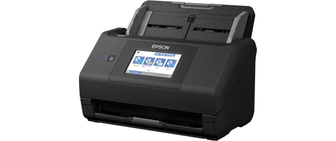 Epson WorkForce ES-580W – Dokumentenscanner, A4, Duplex, 35 ppm, 600 dpi, ADF 200 Blatt, WLAN, USB