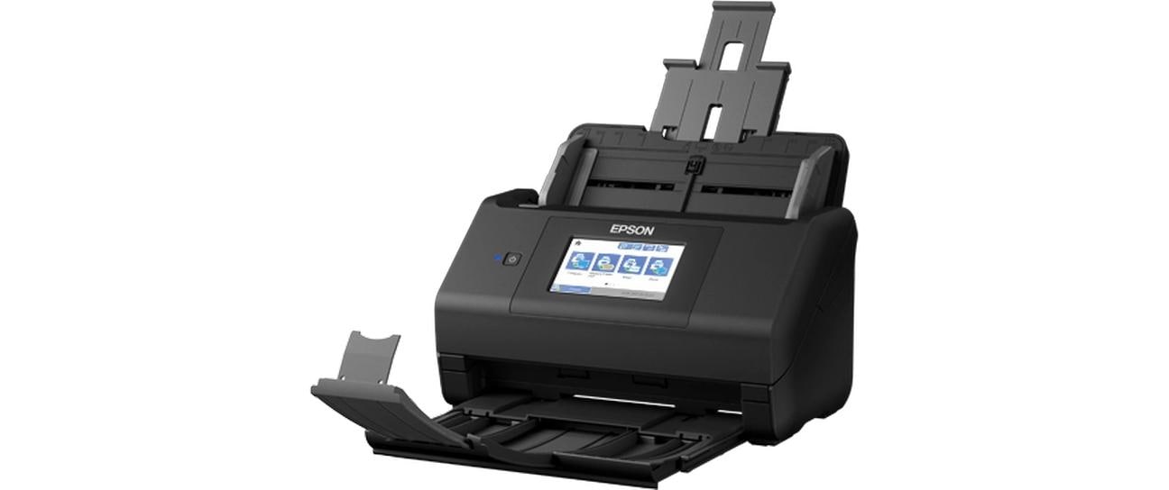 Epson WorkForce ES-580W – Dokumentenscanner, A4, Duplex, 35 ppm, 600 dpi, ADF 200 Blatt, WLAN, USB