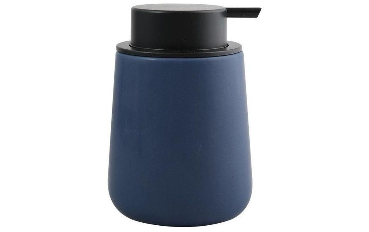 MSV Maonie Seifenspender – Keramik, Dunkelblau, 320 ml