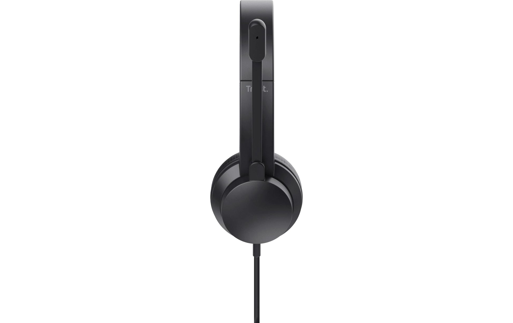 Trust HS-150 Office-Headset – On-Ear, Stereo, Kabelgebunden, 3,5 mm Klinke, Schwarz