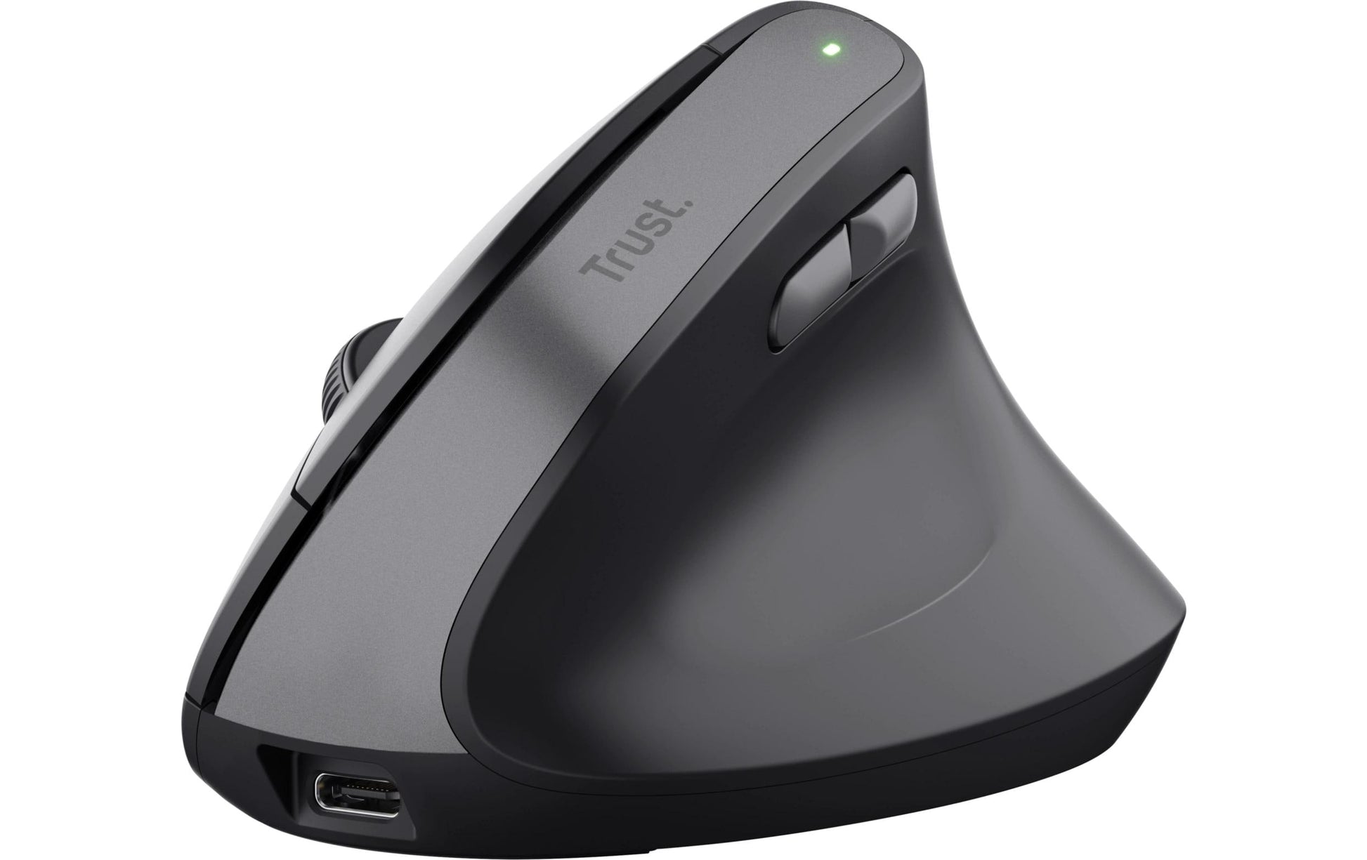 Trust TM-270 für Business – Vertikale Maus – Kabellos (2,4 GHz), rechts, Schwarz