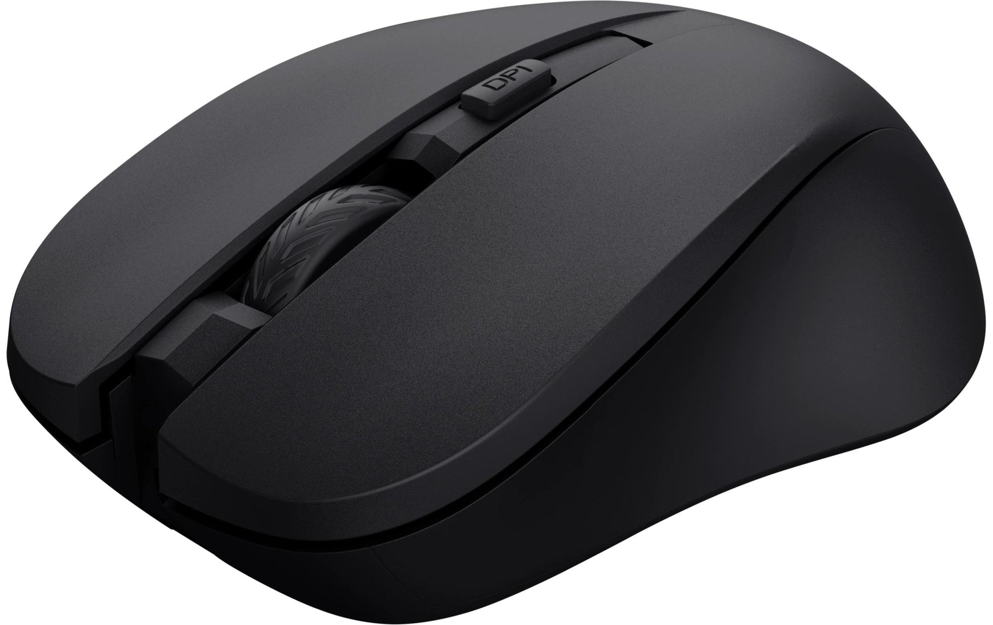Trust Mydo Silent – Maus – Kabellos (2,4 GHz), 1800 DPI, beidhändig, Schwarz