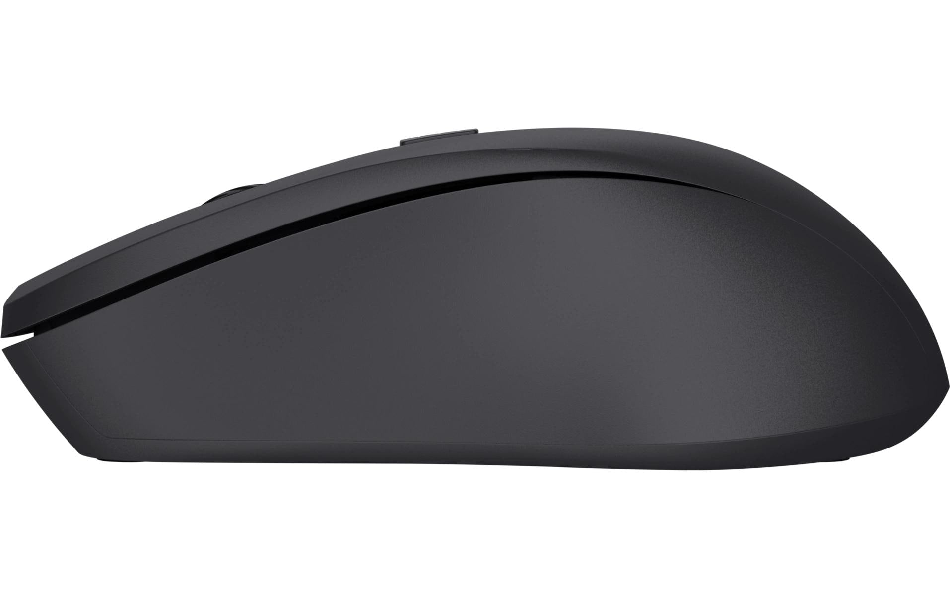 Trust Mydo Silent – Maus – Kabellos (2,4 GHz), 1800 DPI, beidhändig, Schwarz