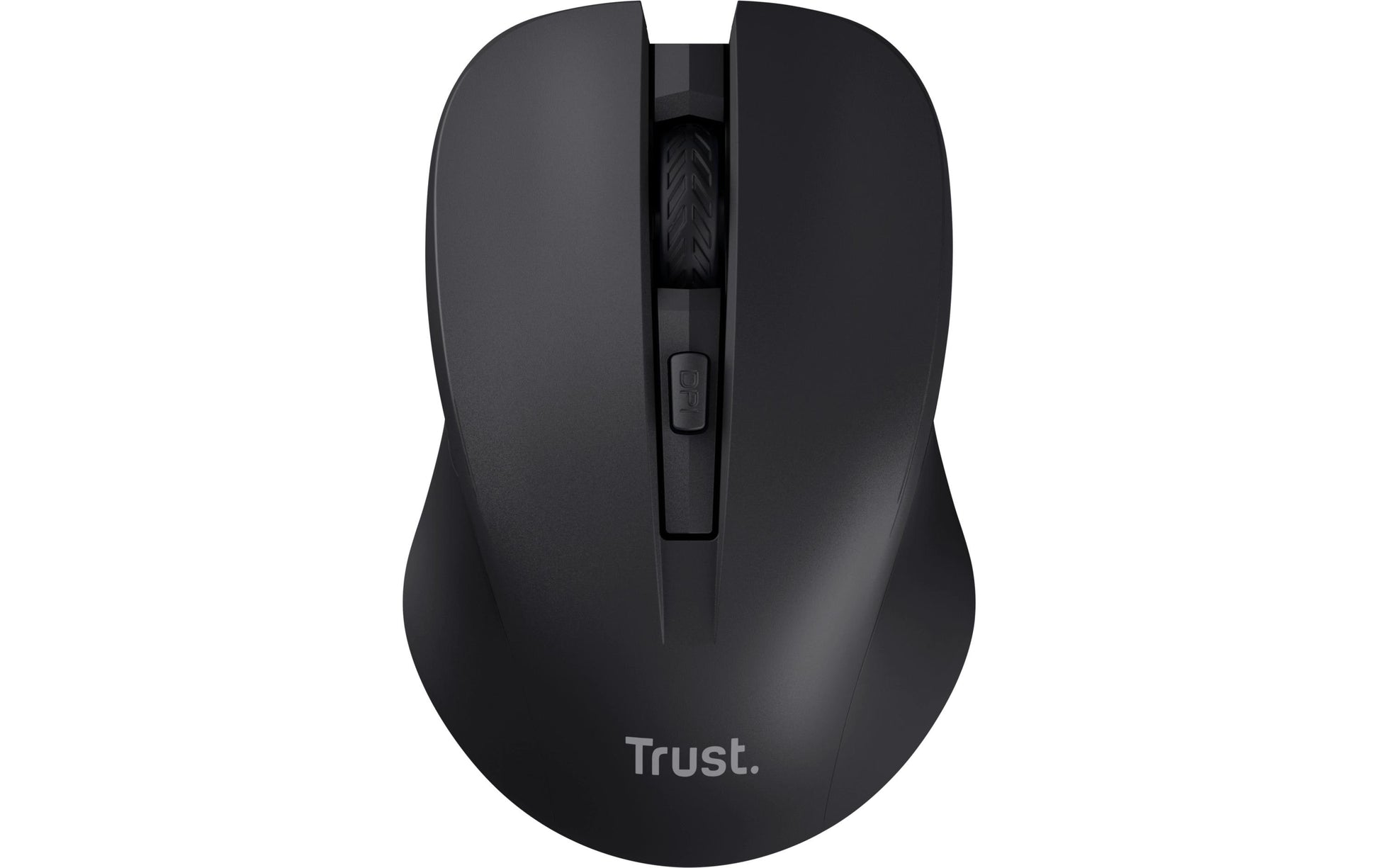 Trust Mydo Silent – Maus – Kabellos (2,4 GHz), 1800 DPI, beidhändig, Schwarz
