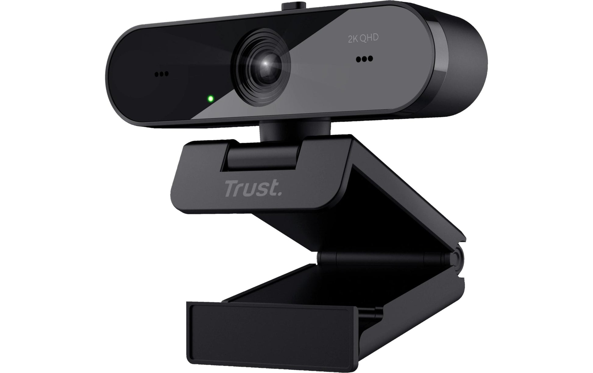 Trust TW-250 – Webcam – 2K QHD, USB-A, USB 2.0, Mikrofon, Schwarz