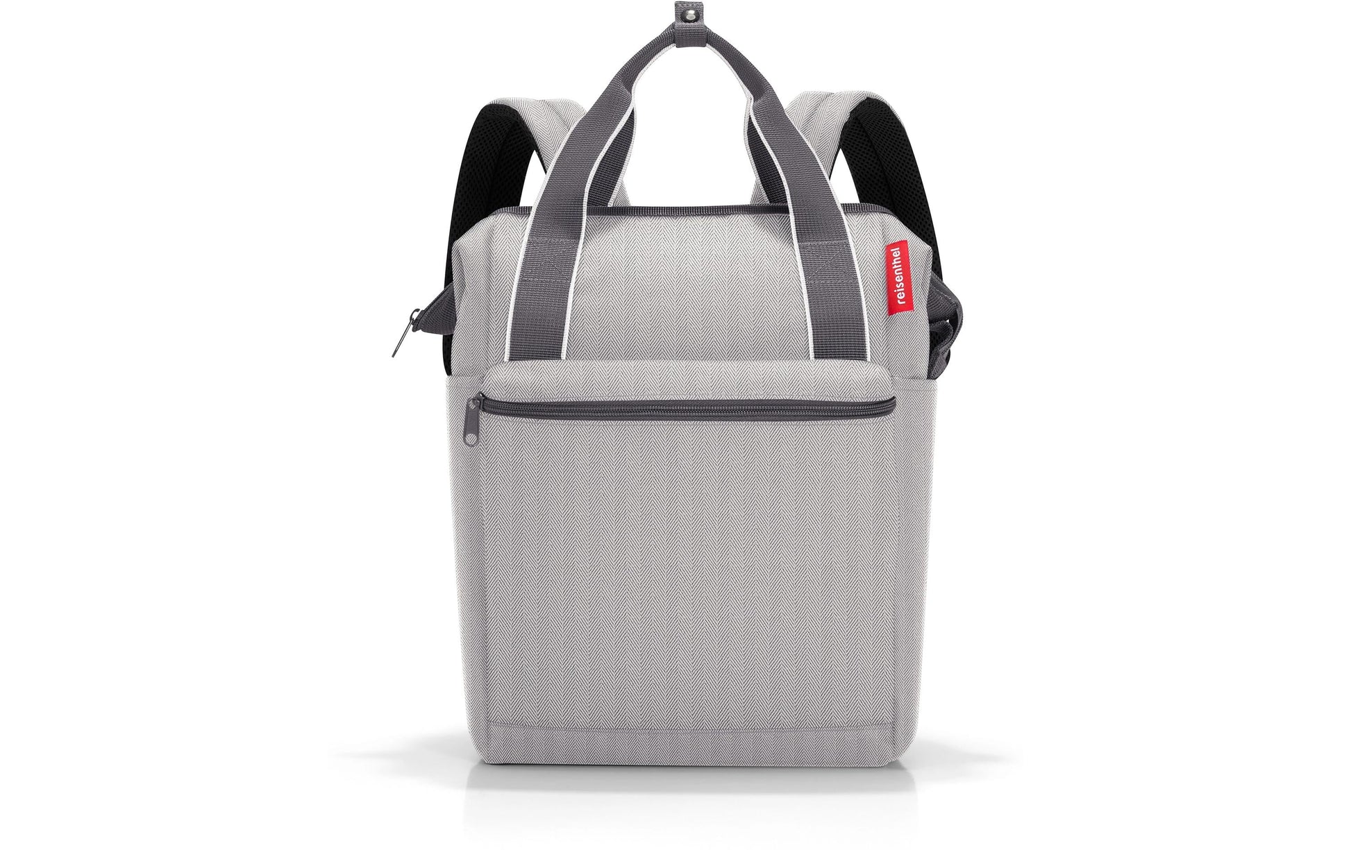 Reisenthel Allrounder R – Freizeit-Rucksack – 12 l, Polyester, Herringbone Grau