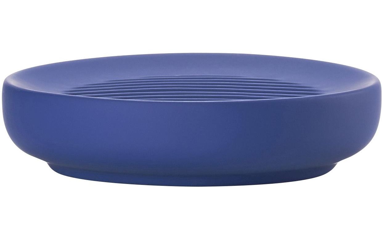 Zone Denmark Seifenschale Ume – Ø12×3 cm, Steingut, Indigo, rund