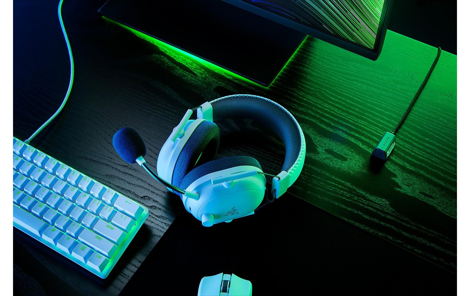 Razer BlackShark V2 Pro für Xbox – Over-Ear Gaming-Headset – Bluetooth, THX Spatial Audio – Weiss – bis 70 h
