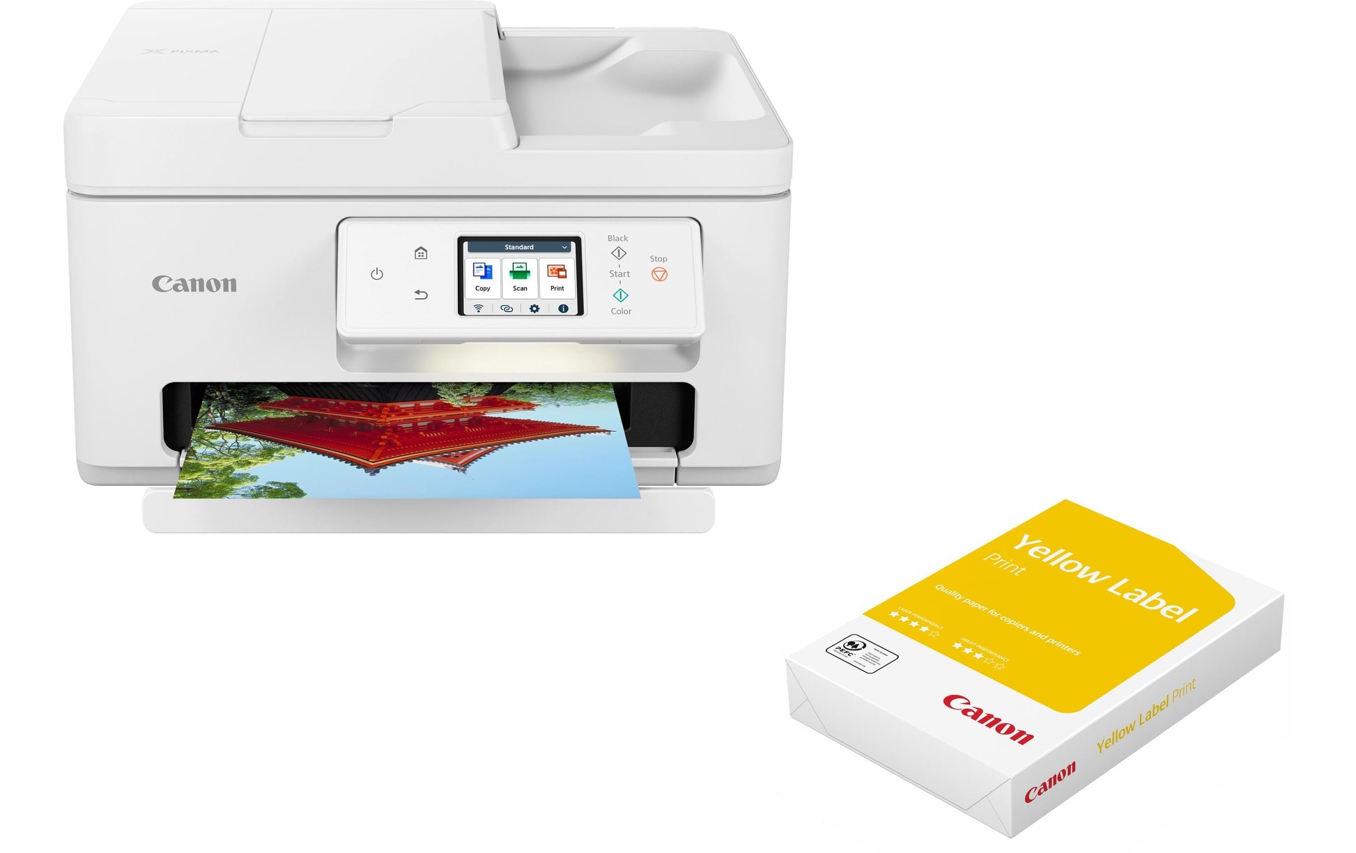 Canon Pixma TS7750I – Farbiges Tintenstrahl-MFP, 3-in-1 – USB – Duplex, ADF – 15 Seiten/Min S/W, 10 Seiten/Min Farbe