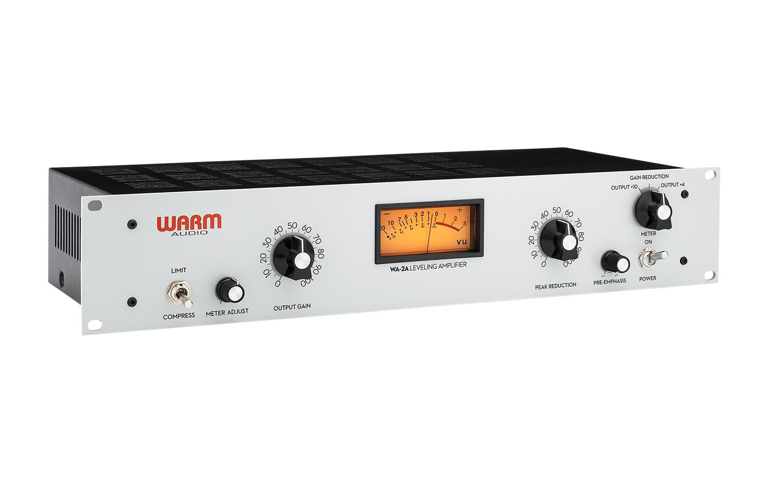 Warm Audio WA-2A – Kompressor & Gate, 2U Rack, Grau