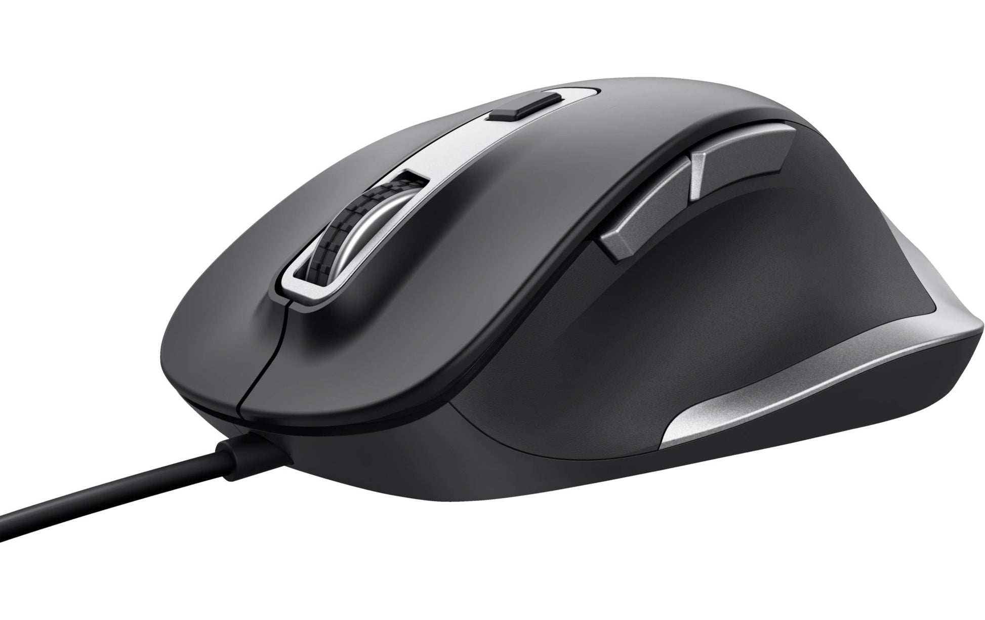 Trust Fyda Eco – Maus – Kabelgebunden (USB‑A), rechts, Schwarz