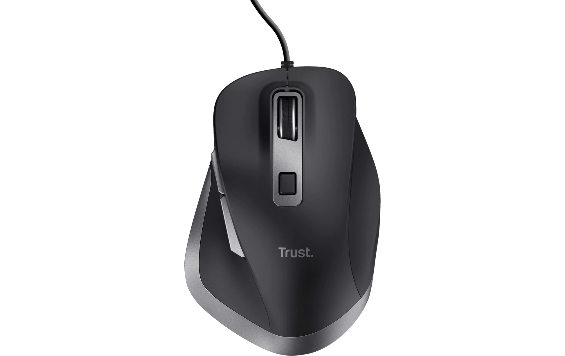 Trust Fyda Eco – Maus – Kabelgebunden (USB‑A), rechts, Schwarz