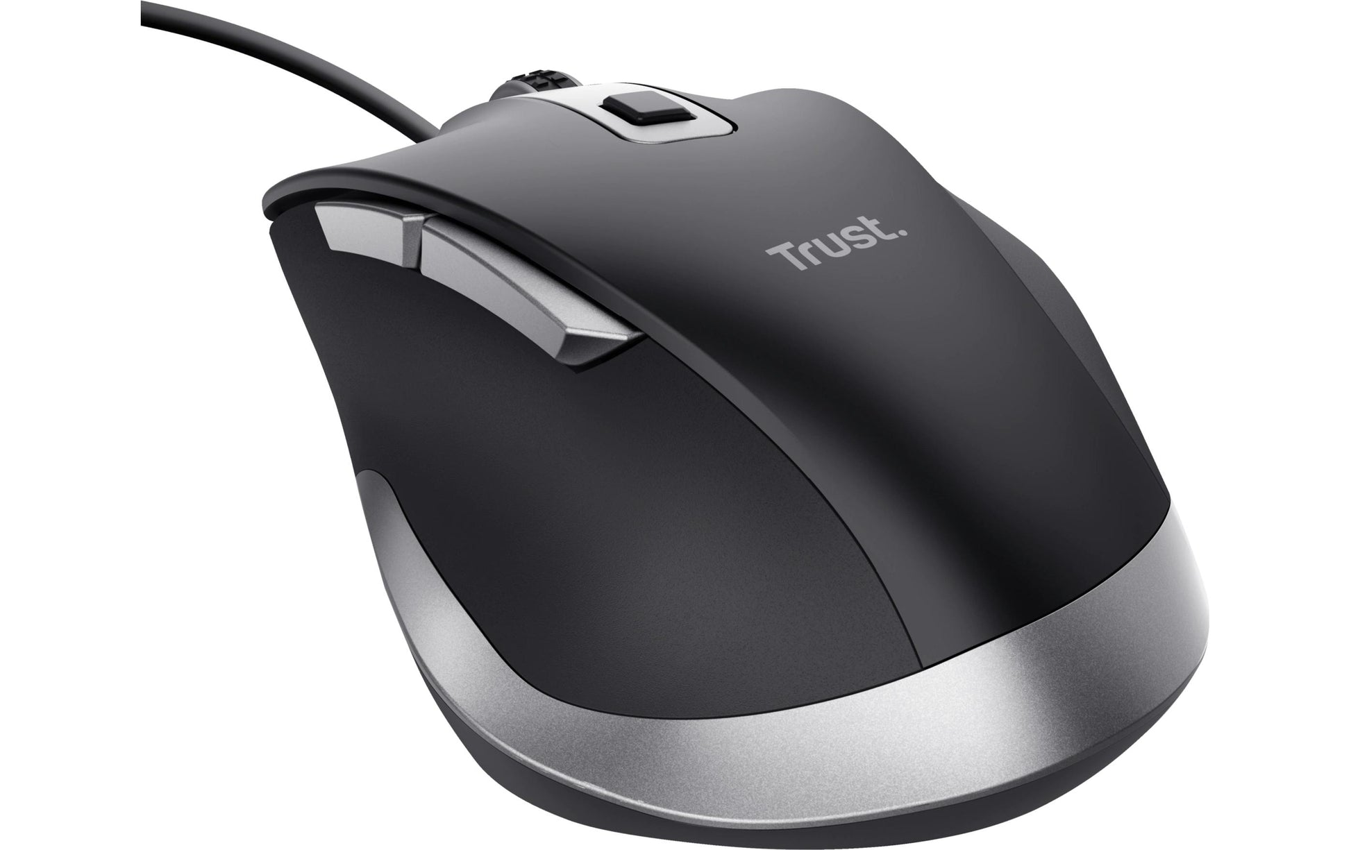 Trust Fyda Eco – Maus – Kabelgebunden (USB‑A), rechts, Schwarz