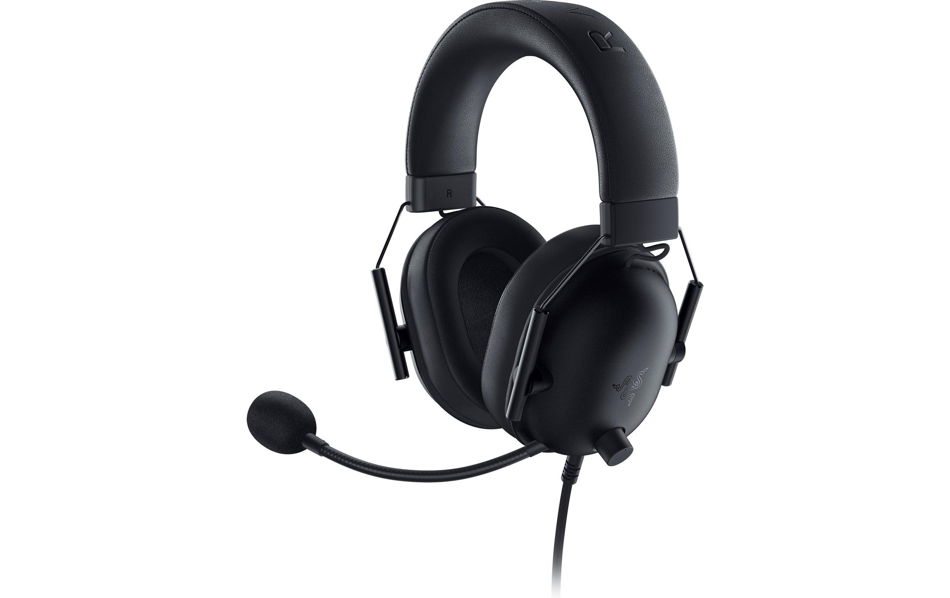 Razer BlackShark V2 X für PS Gaming-Headset – On-Ear, Stereo, Kabelgebunden, 3,5 mm Klinke, USB-C, Schwarz