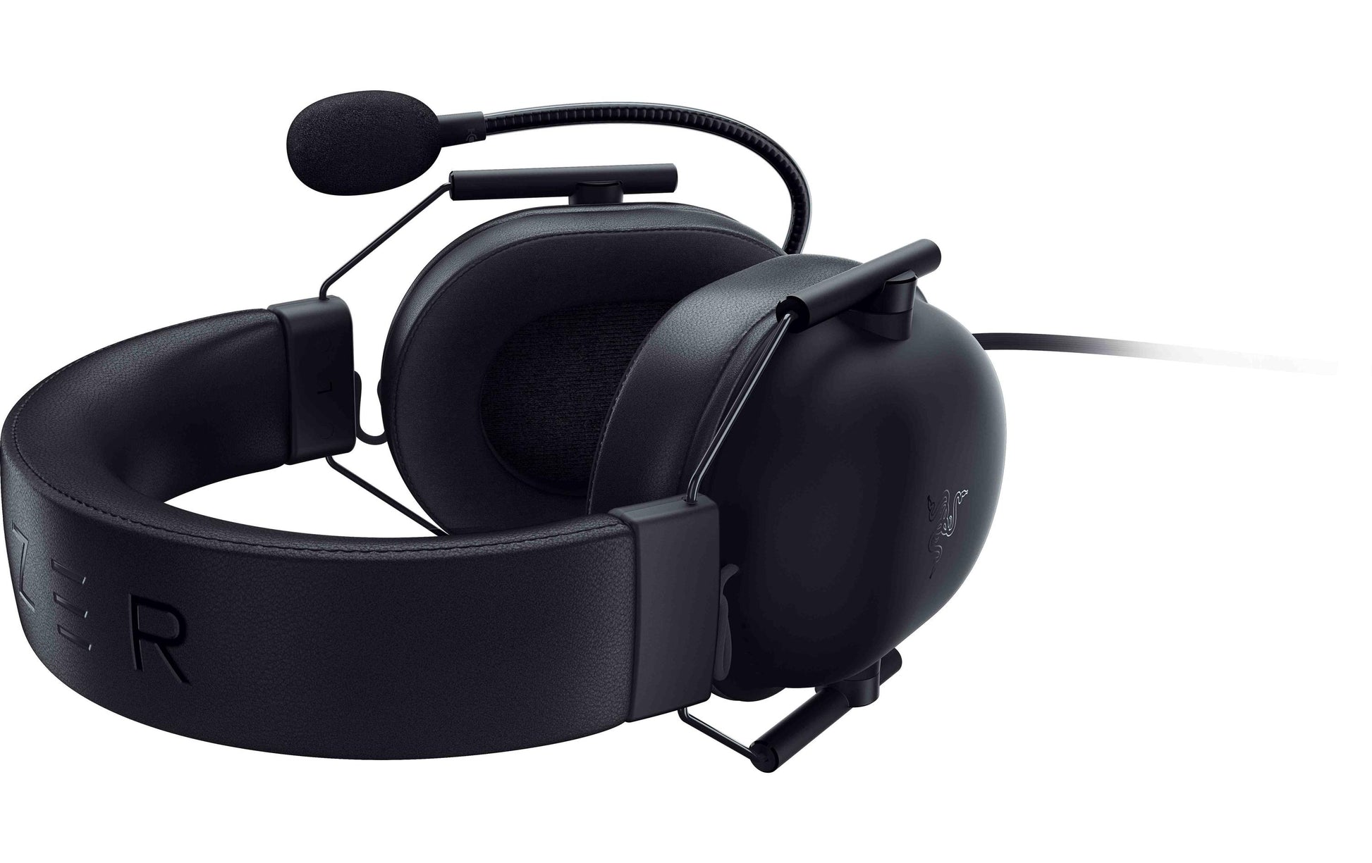 Razer BlackShark V2 X für PS Gaming-Headset – On-Ear, Stereo, Kabelgebunden, 3,5 mm Klinke, USB-C, Schwarz