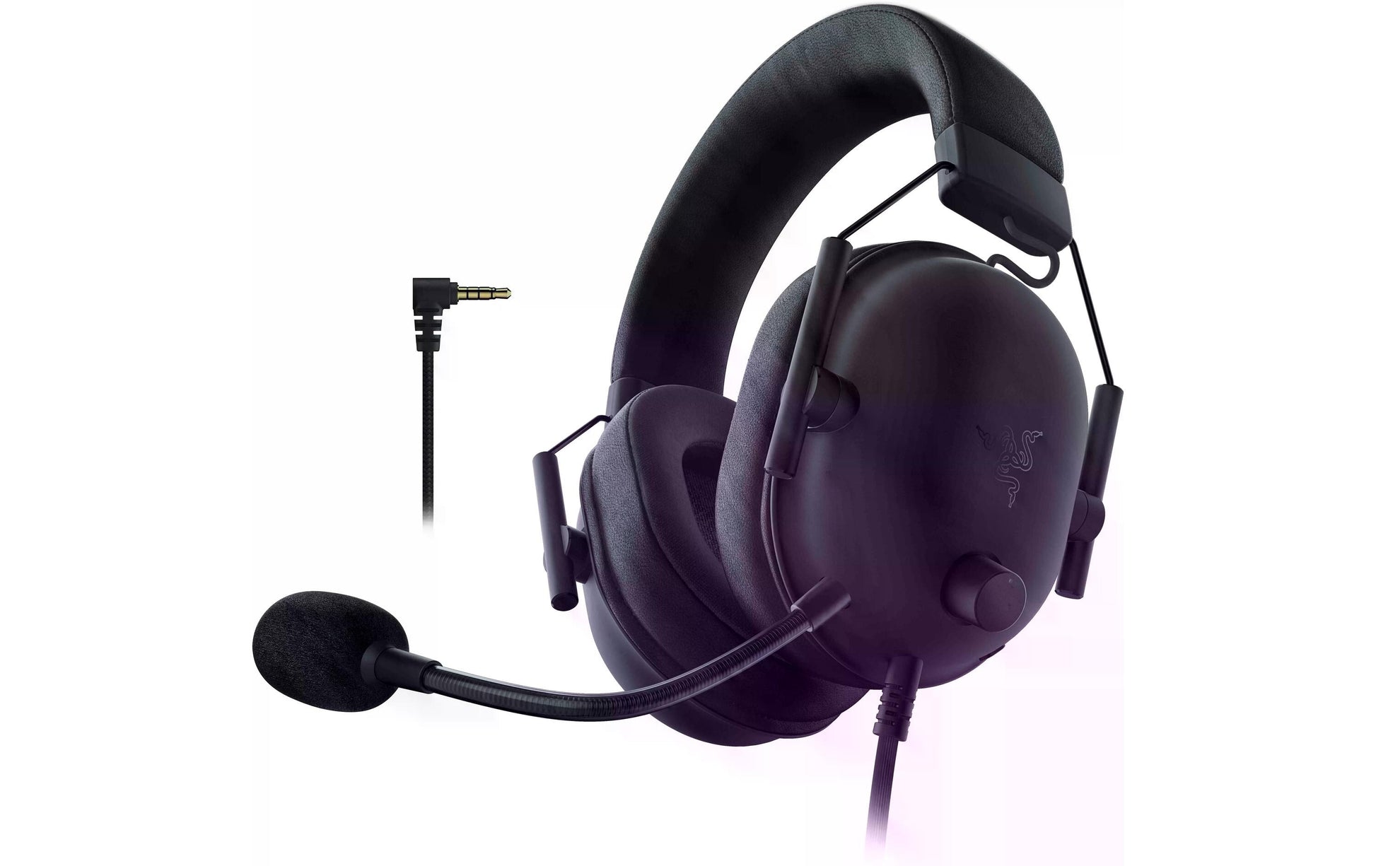 Razer BlackShark V2 X für PS Gaming-Headset – On-Ear, Stereo, Kabelgebunden, 3,5 mm Klinke, USB-C, Schwarz