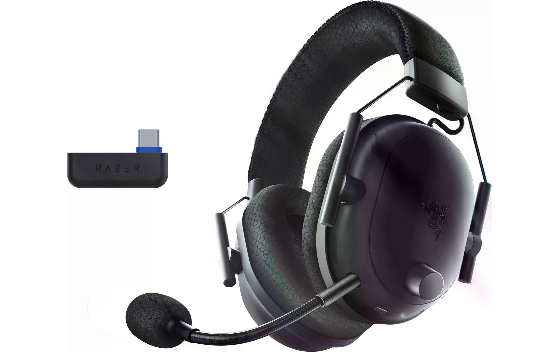 Razer BlackShark V2 Pro – Bluetooth Gaming-Headset – Surround-Sound – Schwarz – für PS5 – bis 70 h