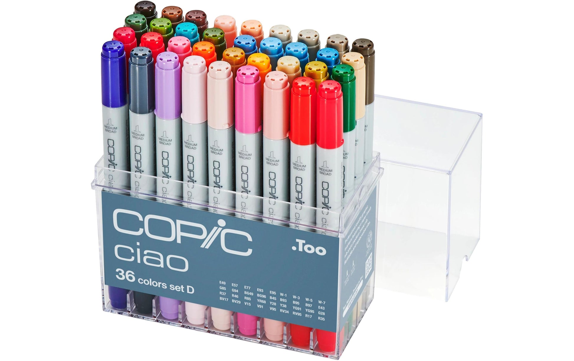 Copic Non-Permanent-Marker Ciao – sortiert – 36er-Set – deckend