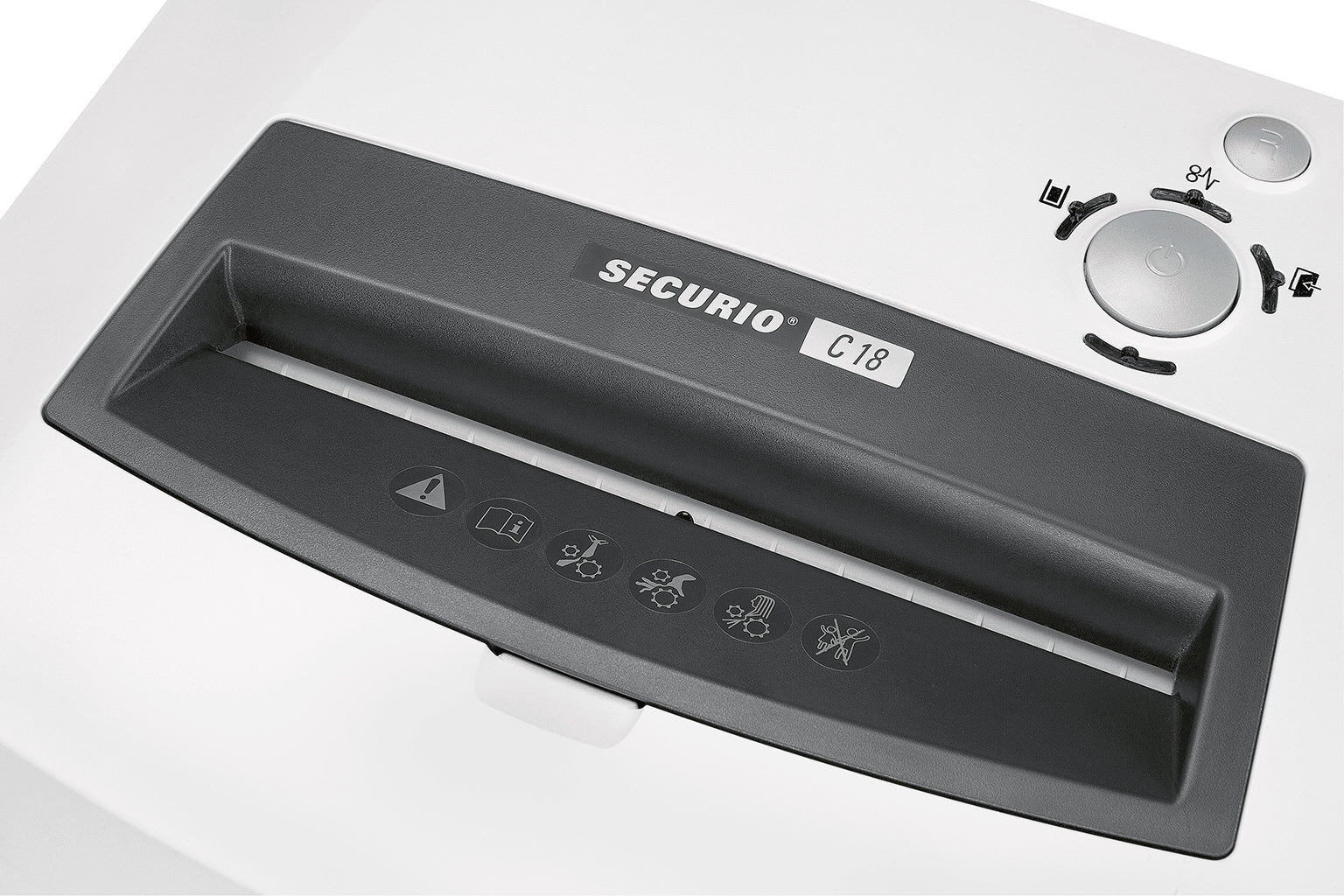 HSM SECURIO C18 – Aktenvernichter, DIN P-4, Partikelschnitt 3,9 × 30 mm, 11 Blatt, 25 l