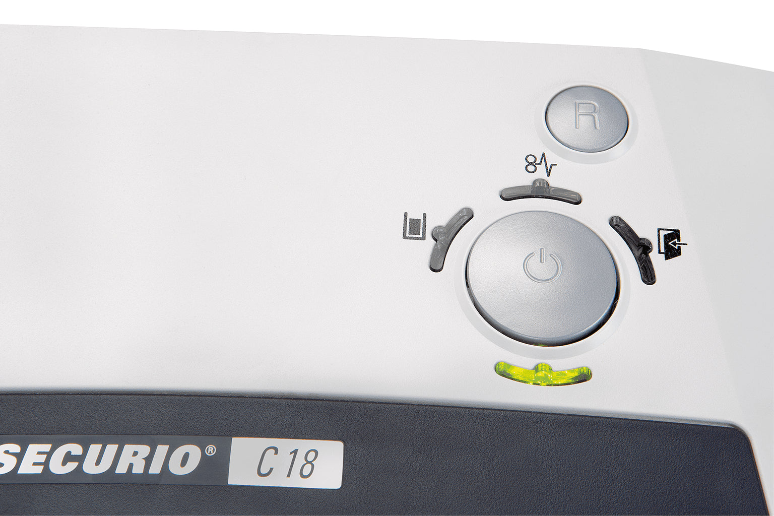 HSM SECURIO C18 – Aktenvernichter, DIN P-4, Partikelschnitt 3,9 × 30 mm, 11 Blatt, 25 l