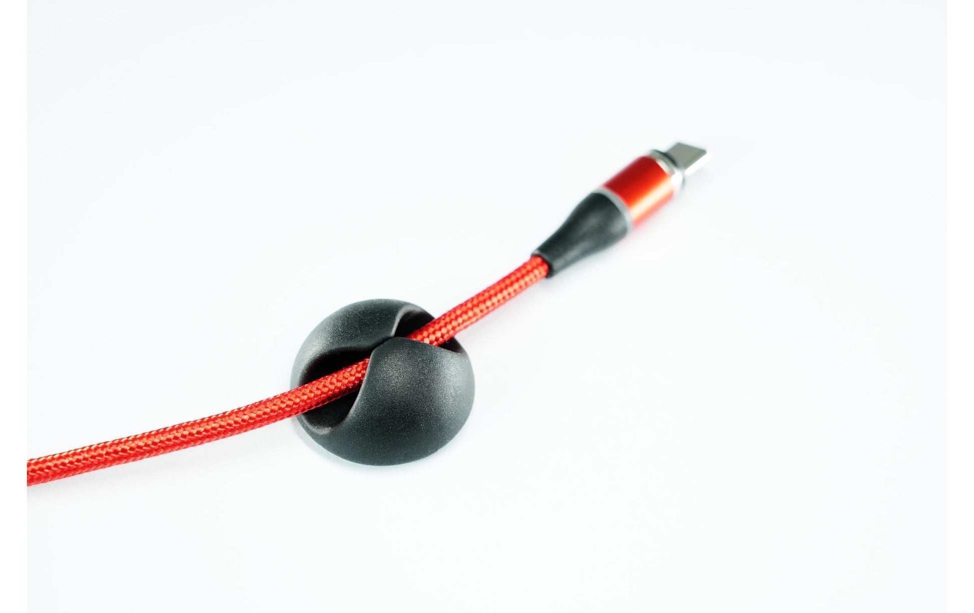 M. Schönenberger Kabelhalter, Befestigungssockel, TPR, 6er-Pack – Schwarz