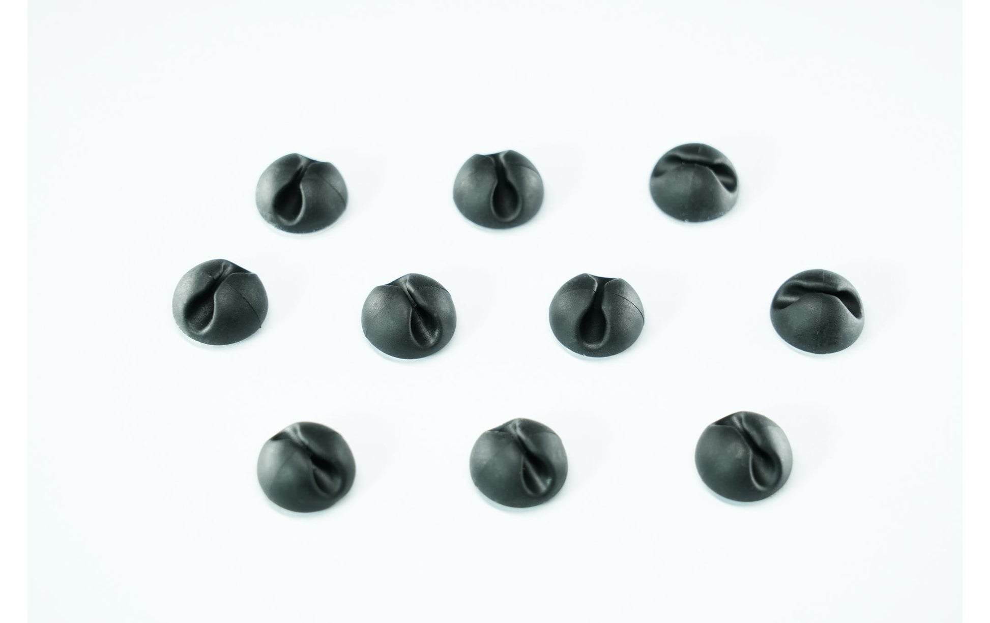 M. Schönenberger Kabelhalter, 15×15×10 mm, 10 Stk. – schwarz