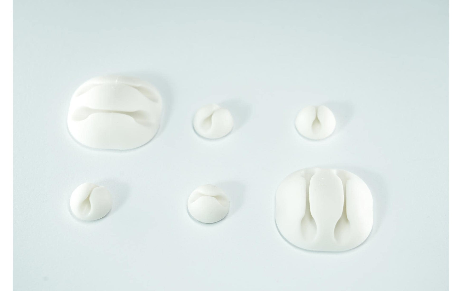 M. Schönenberger Schönenberger – Kabelhalter – 35 mm × 12 mm – Weiss – 6er-Set