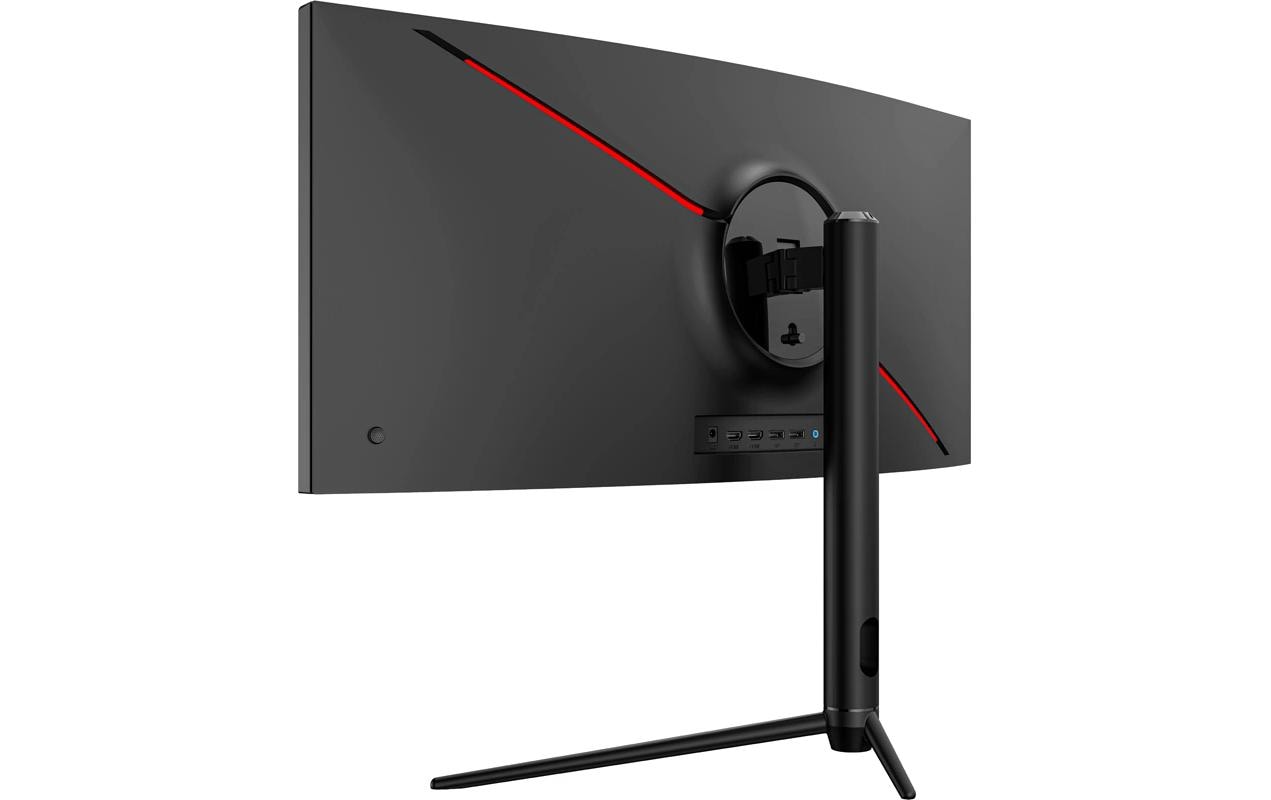 LC-Power LC-M30UWFC – Monitor, 29,5", VA, 200 Hz, 250 cd/m², Gebogen, FreeSync, VESA 100 × 100, Schwarz