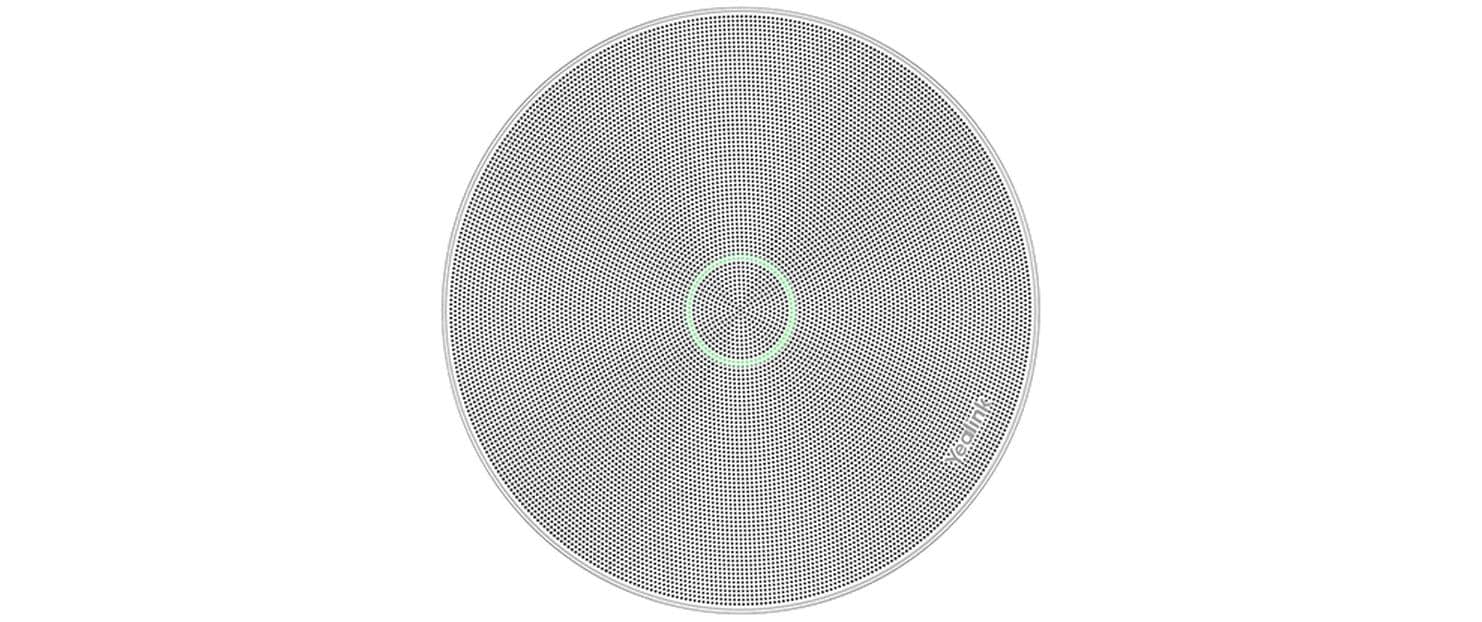Yealink CM20 – Konferenzmikrofon, RJ-45, Kugel, Grau