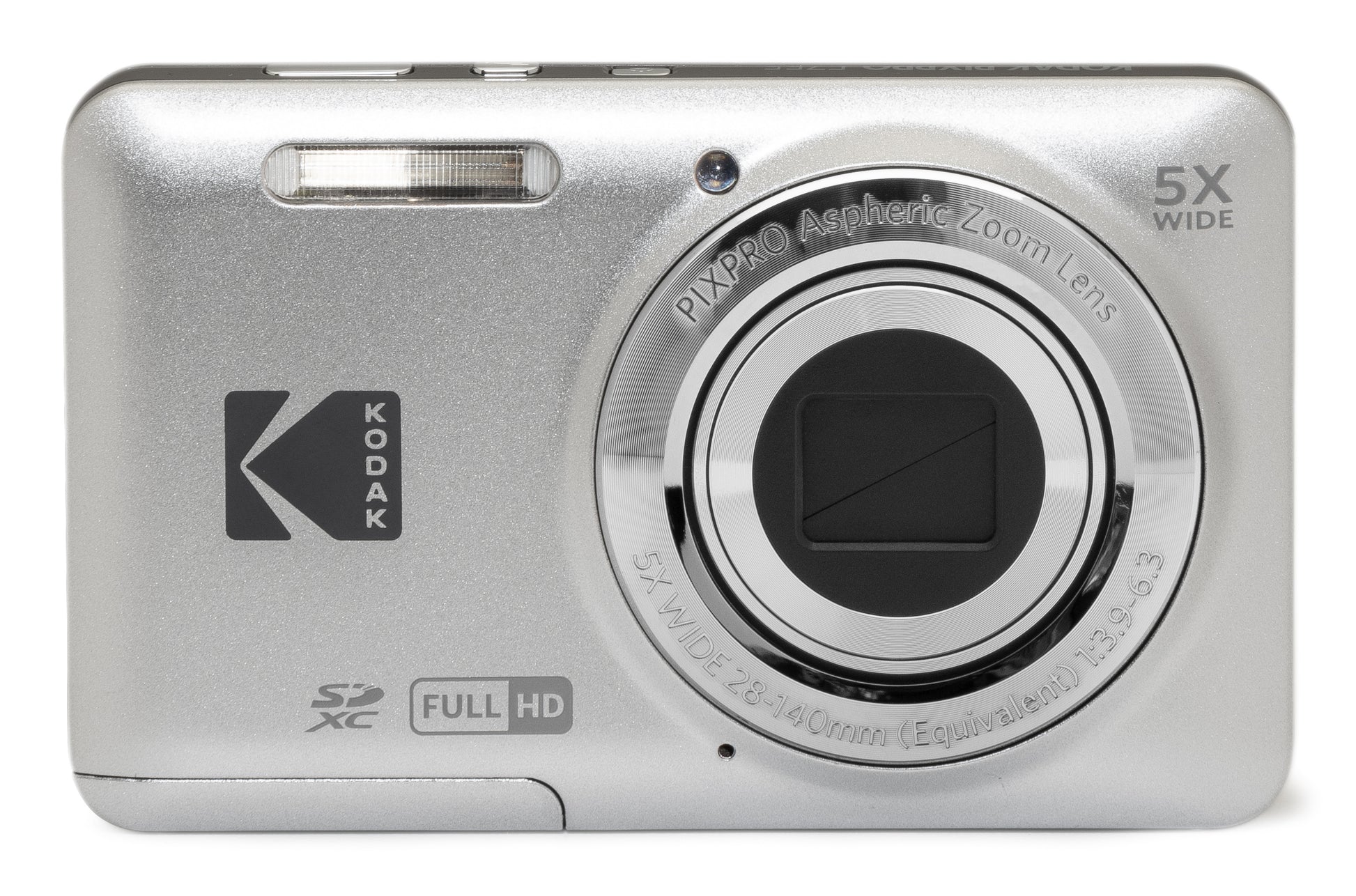 Kodak PixPro FZ55 – 5× optischer Zoom, 16 MP, 1080p, silber