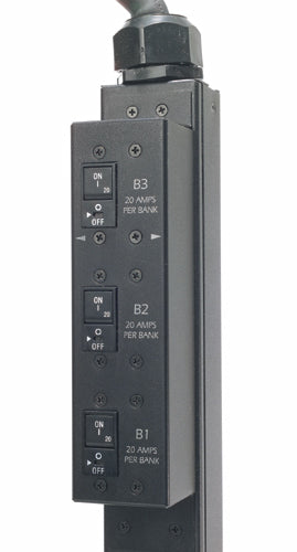 APC AP7998B Rack-PDU 12,5 kVA 208 V 50 A – geschaltet, 0U Rack – C13×21, C19×3 – 3,05 m Kabel – schwarz