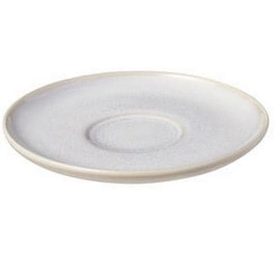 Villeroy & Boch Crafted Cott Unterteller – Porzellan, weiss, Ø 15,0 cm, spülmaschinenfest