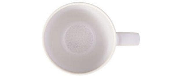 Villeroy & Boch Crafted Cotton Kaffeebecher – 0,35 l, Porzellan, weiss, spülmaschinenfest, mikrowellenfest, mi