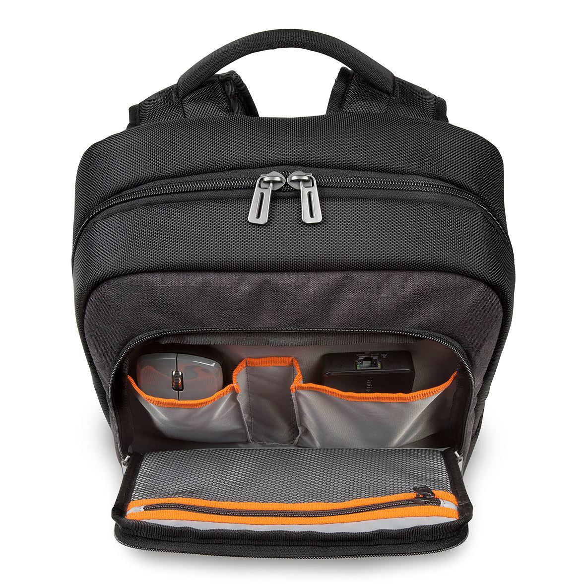 Targus Notebook-Rucksack bis 15,6" – Zusatzfächer – Schwarz