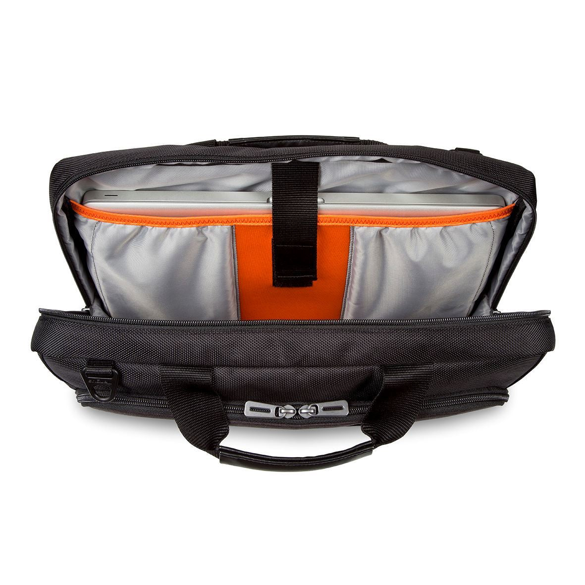 Targus CitySmart Notebook-Tasche bis 15,6" – Abnehmbarer Schultergurt, Polyurethan – Schwarz/Grau