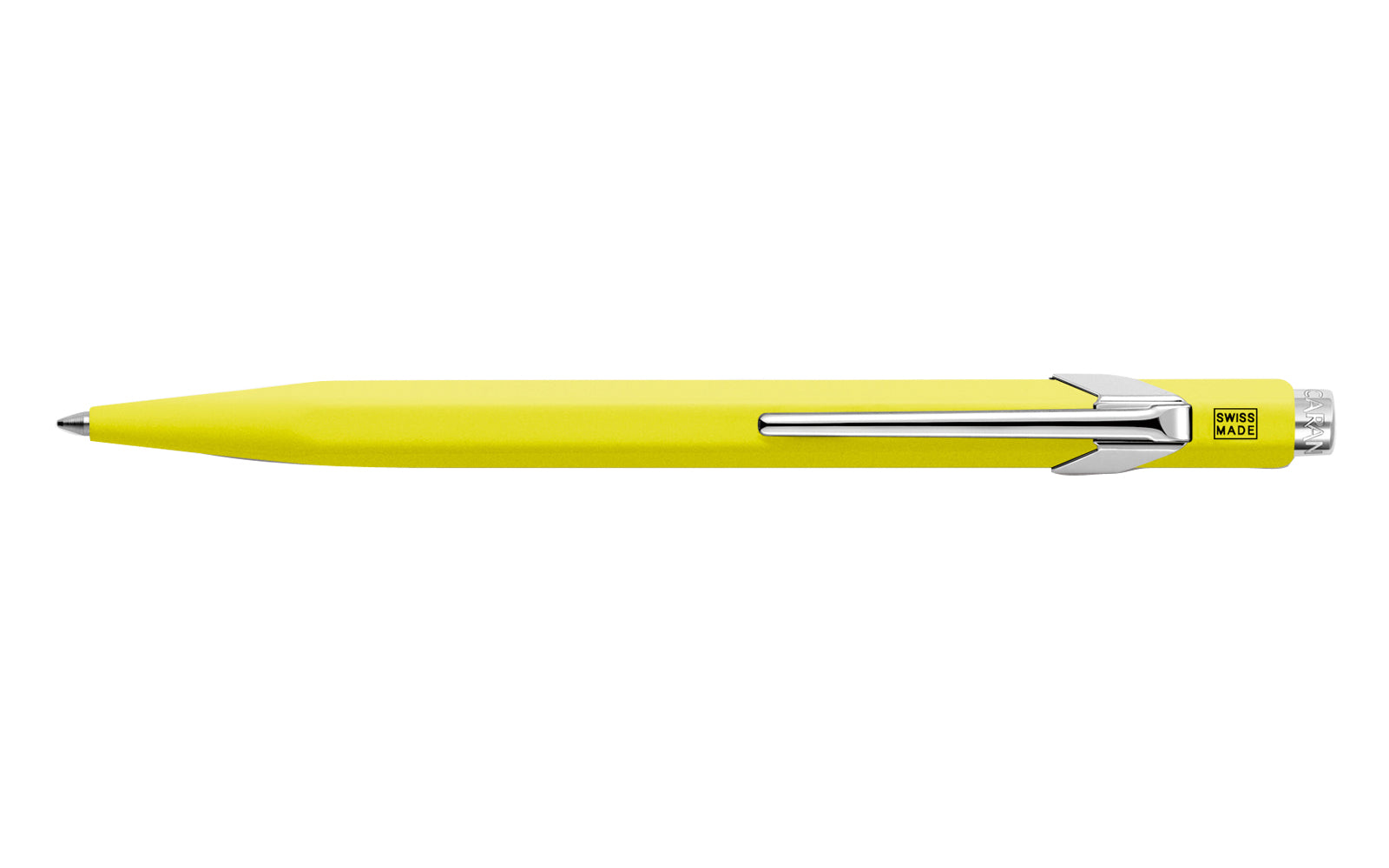 Caran d-Ache Kugelschreiber – Gelb, Aluminium