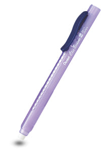 Pentel Radierer – für Bleistifte – 15 × 125 mm – Kunststoff – blau transparent
