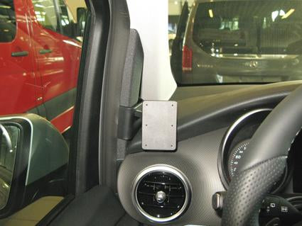 Brodit Auto-Halterung, Passive Halterung – Universal – Schwarz, ABS