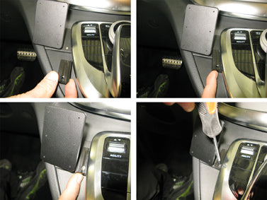 Brodit ProClip – Auto-Halterung (passiv) – für Mercedes Benz V‑Class 16–17 – Schwarz