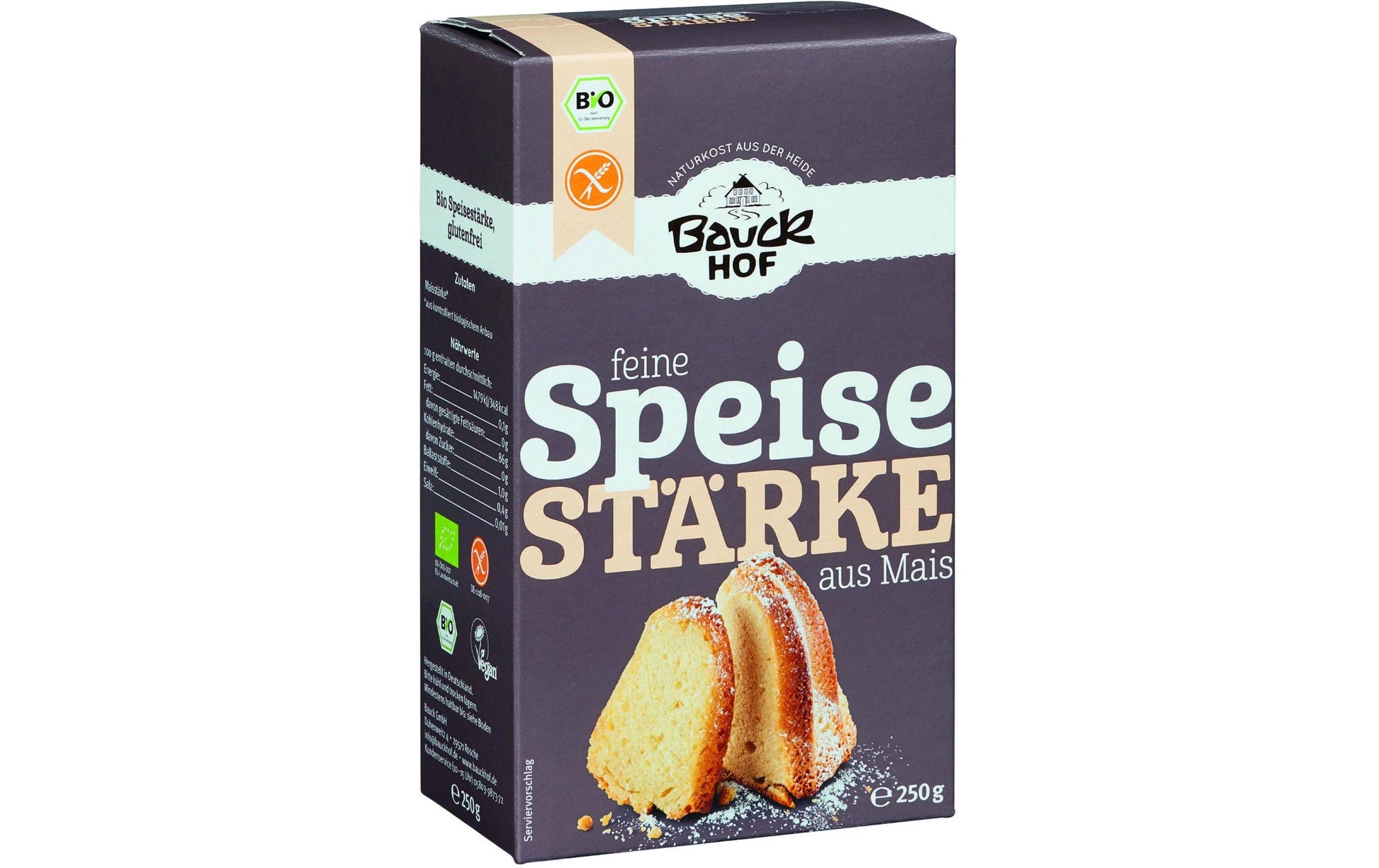 Bauck Mühle Saucenbinder (Mais) Bio, glutenfrei, vegan – 250 g