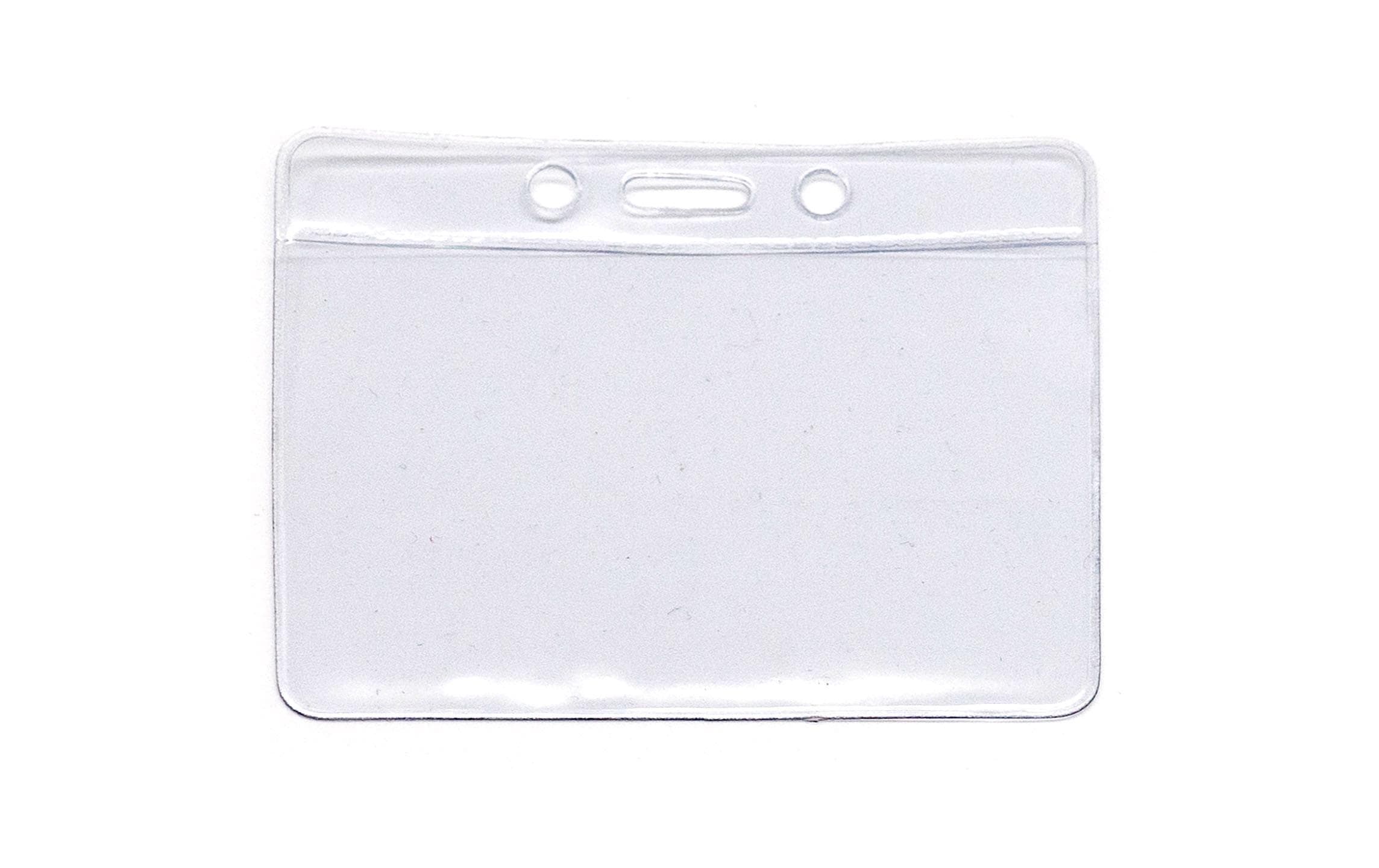 #Delete Ausweishülle – AWQ13b, 95 × 60 mm, Querloch, 2 Rundlöcher