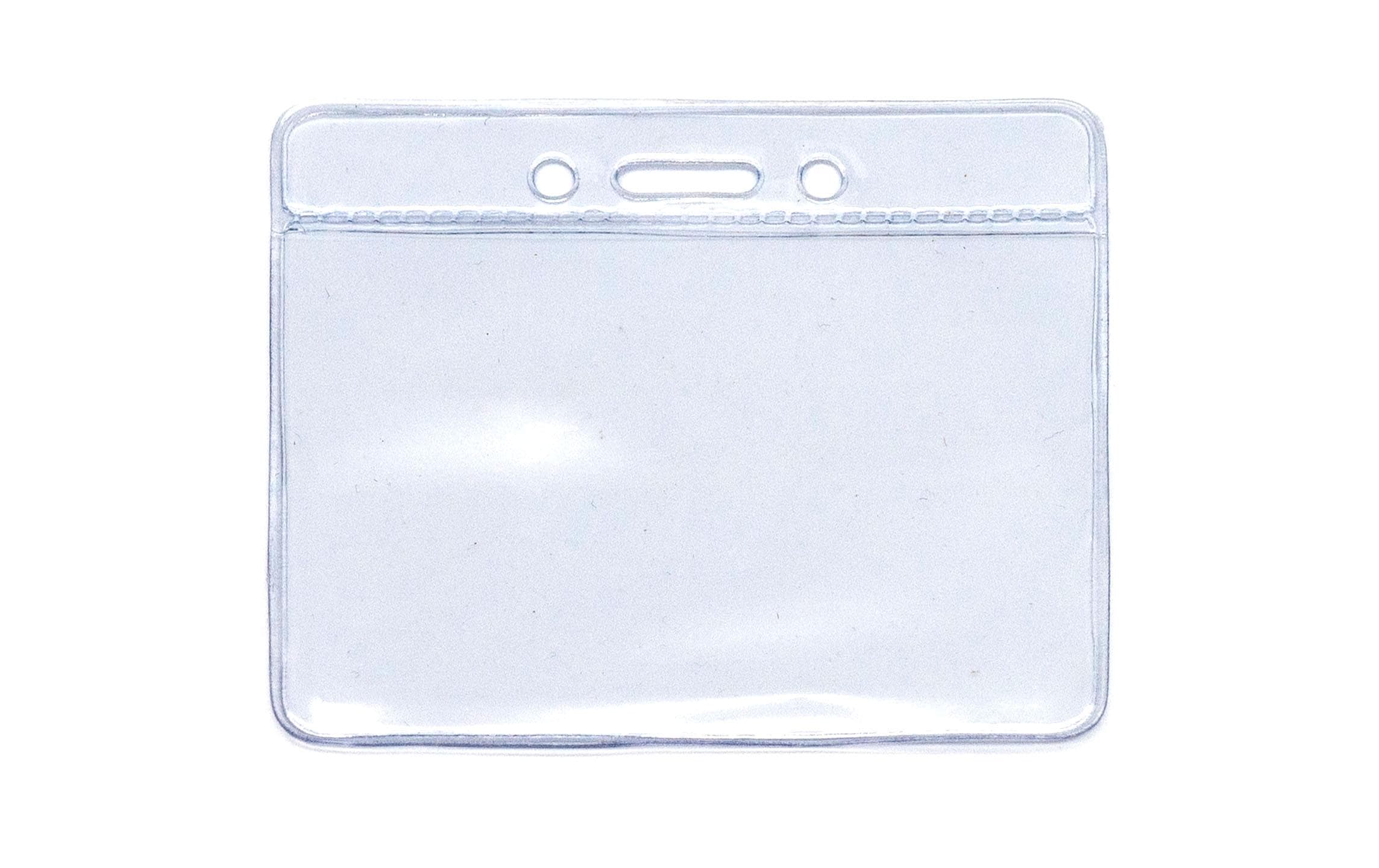 #Delete Ausweishülle AWQ13 – 86 × 54 mm, Querloch, 2 Rundlöcher