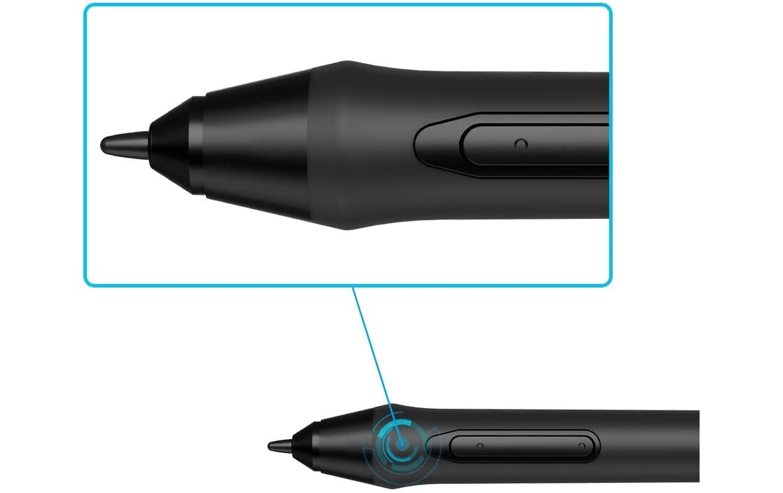 XPPen XP-Pen SPE 42 – Aktiver Eingabestift – für Artist 24 FHD, Schwarz