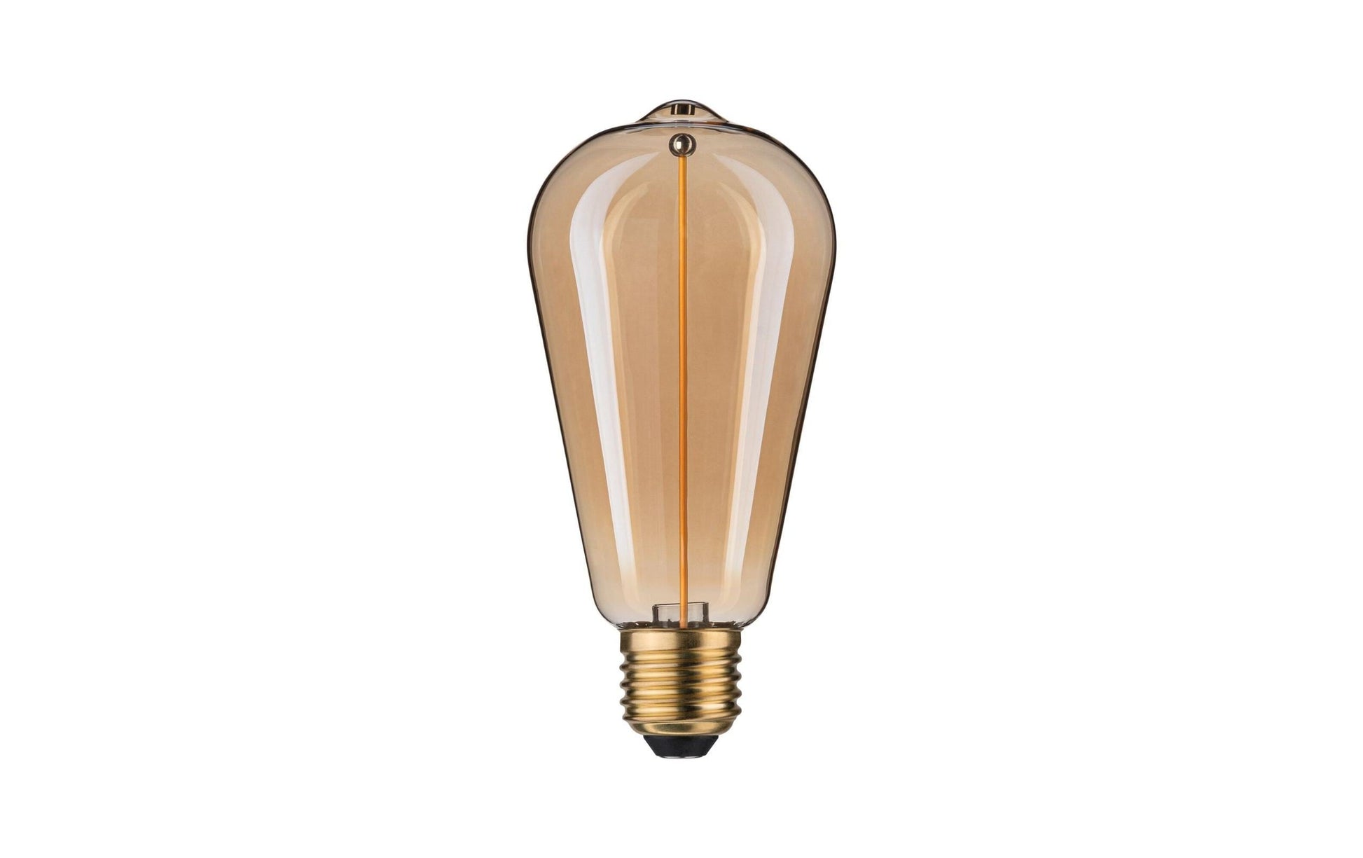 Paulmann LED-Leuchtmittel E27 Kolbenform – Warmweiss 1800 K, 140 lm, 2,8 W – IP20 – 1 Stk., Gold, Glas