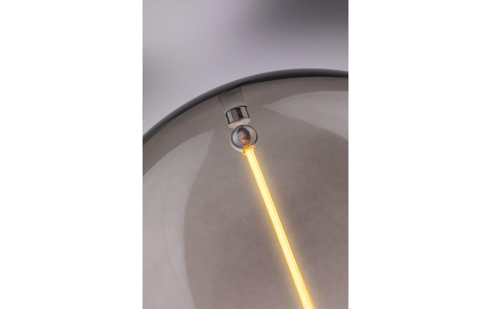 Paulmann LED-Leuchtmittel E27 A-Form – Warmweiss 1800 K, 90 lm, 2,8 W – IP20 – 1 Stk. – Grau, Glas