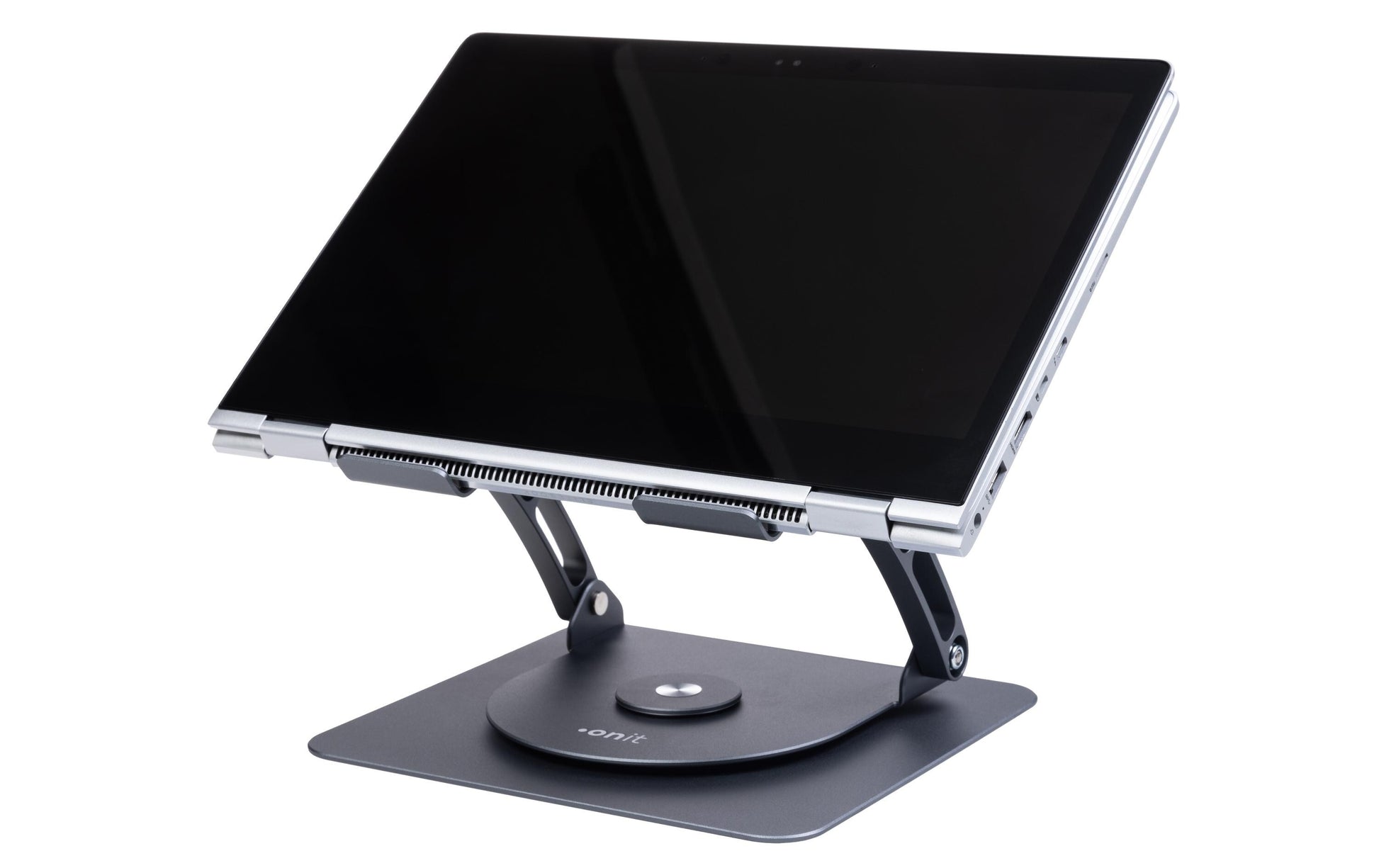 ONIT Laptop-Ständer – bis 17,3" – Höhenverstellbar, 360° drehbar – Anthrazit