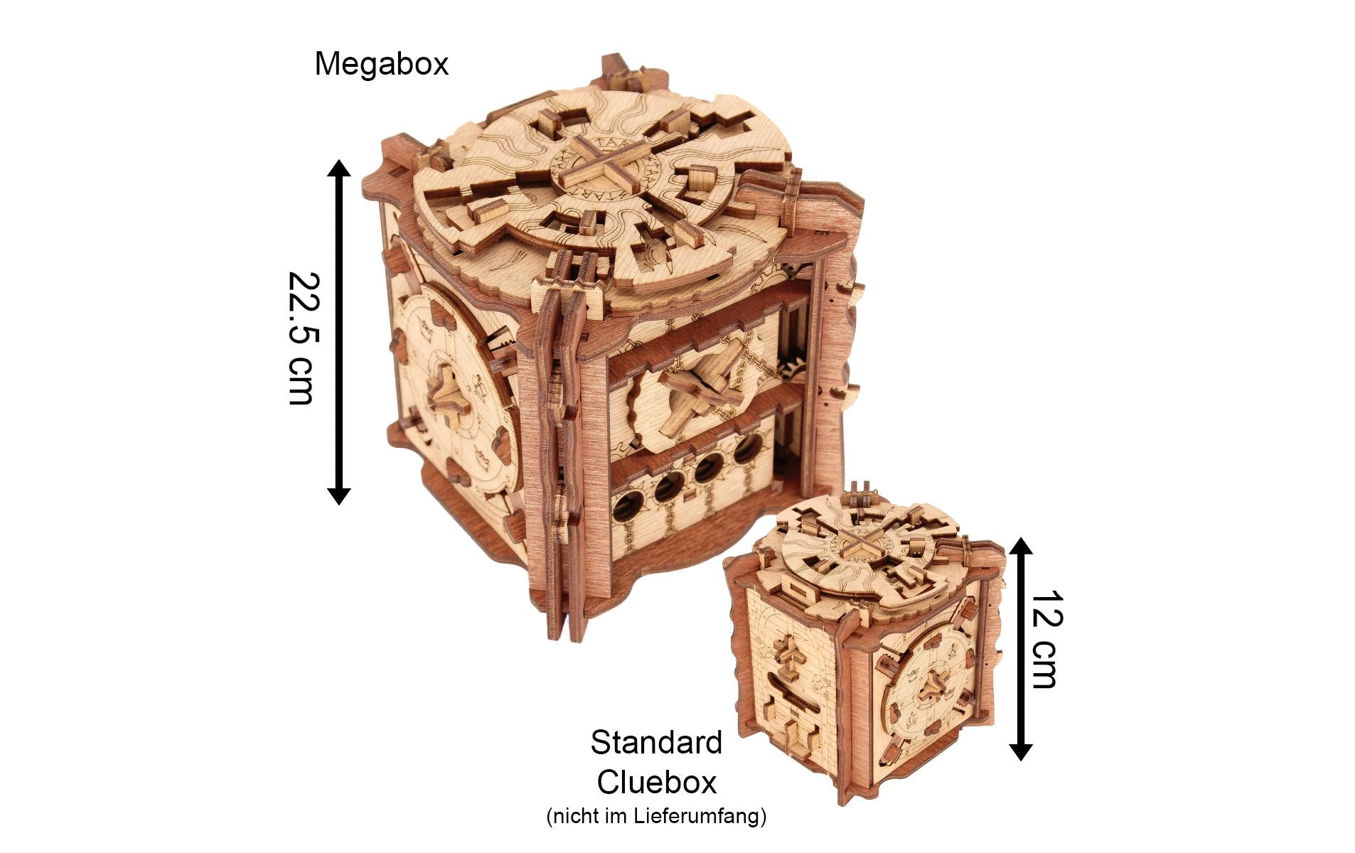 iDventure Cluebox – Das Geheimnis von Camelot Megabox – Knobelbox, 1–2 Spieler, ab 14 Jahren, 90 min, DE